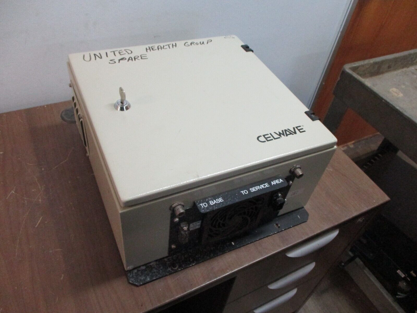 Celwave RF Repeater Amplifier 48550-N TX: 869-891.5 MHz RX: 824-846.5 MHz Used