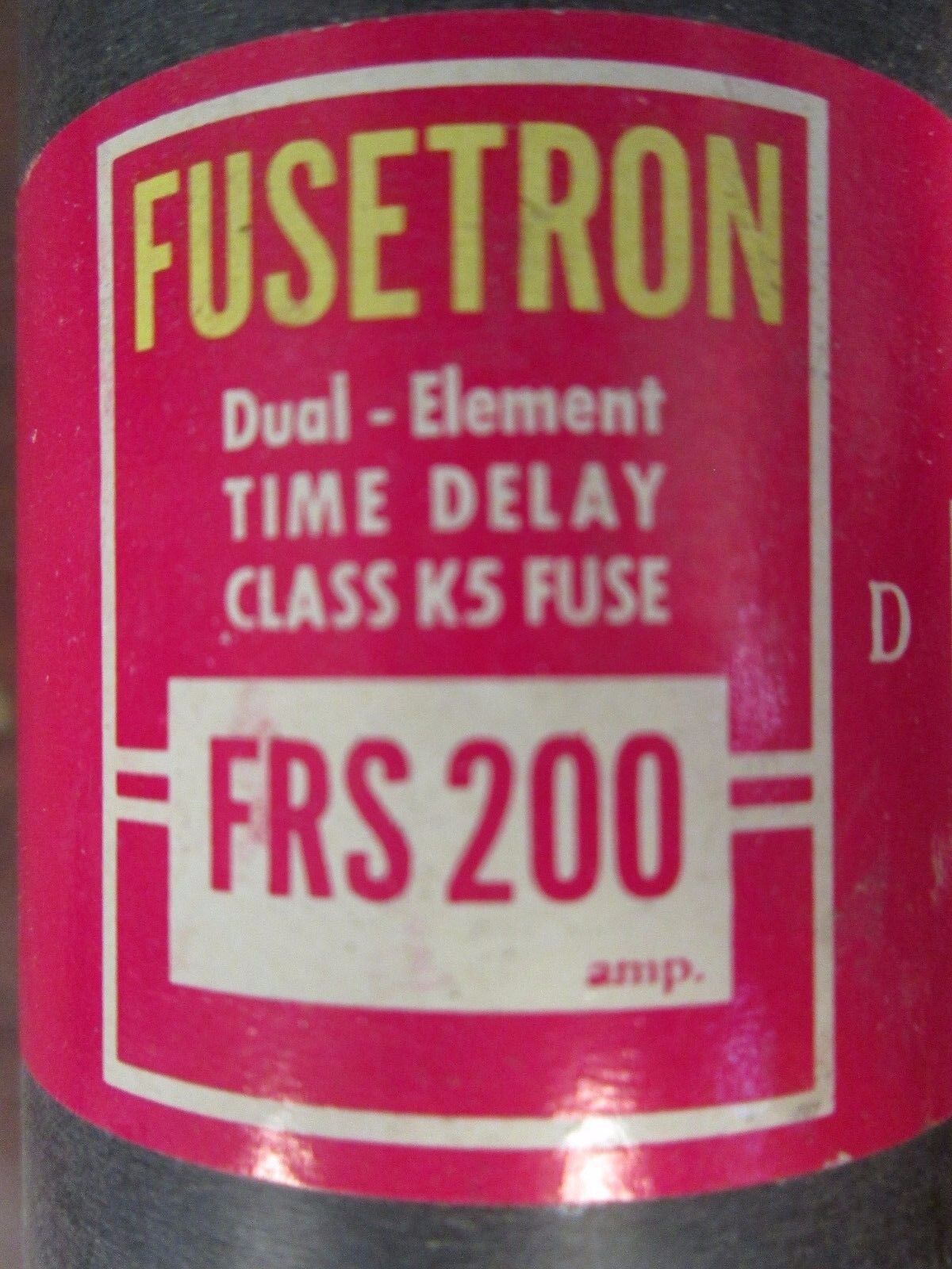 Bussmann Fusetron Fuse FRS 200 600V 200A New Surplus