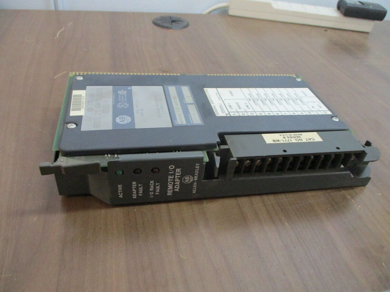 Allen-Bradley Remote I/O Adapter Module 1771-ASB Ser. B F/W Rev: C Used