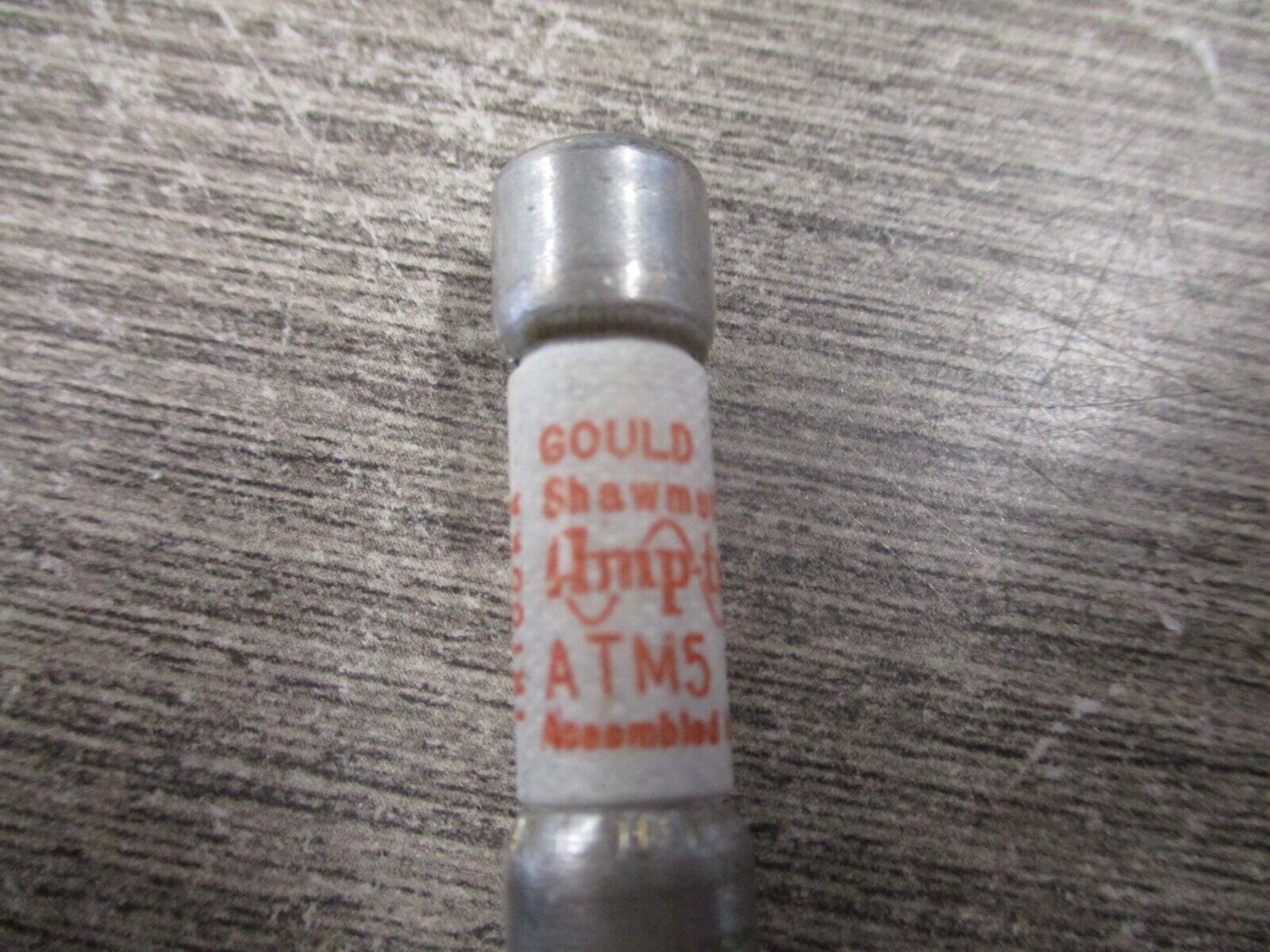Gould Shawmut Amp-Trap Fuse ATM5 5A 600V *Lot of 6* Used