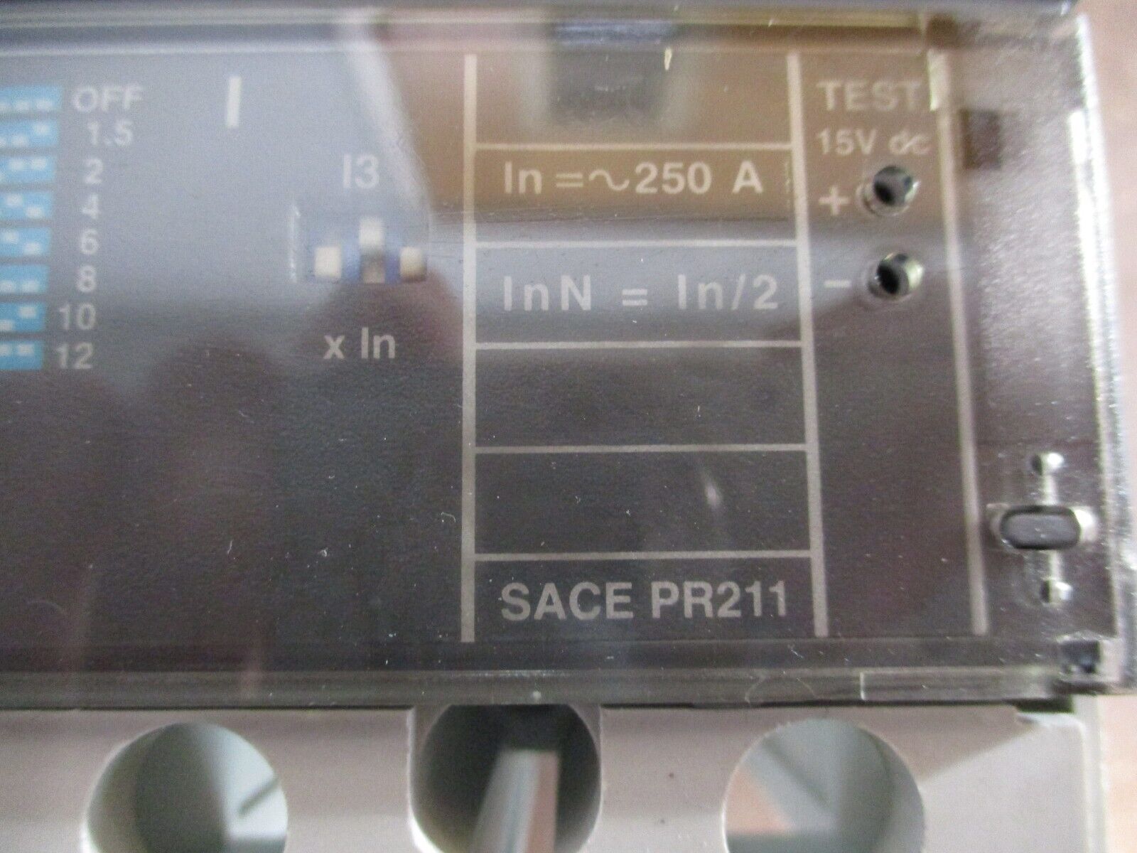 ABB SACE S4 Circuit Breaker S4N PR211 250A 600V 3P Used