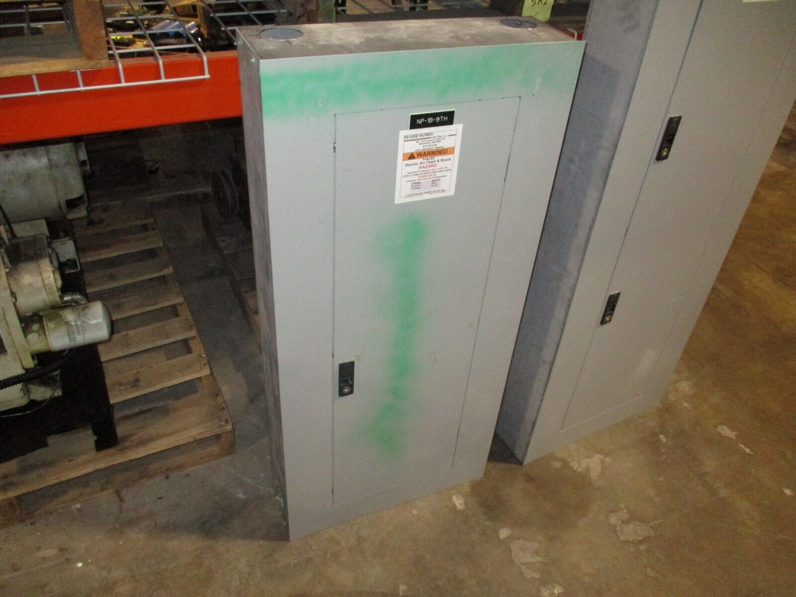 GE Main Lug Breaker Panel AQF3421MT 125A Max 208Y/120V 3Ph 4W 42-Circuit Used