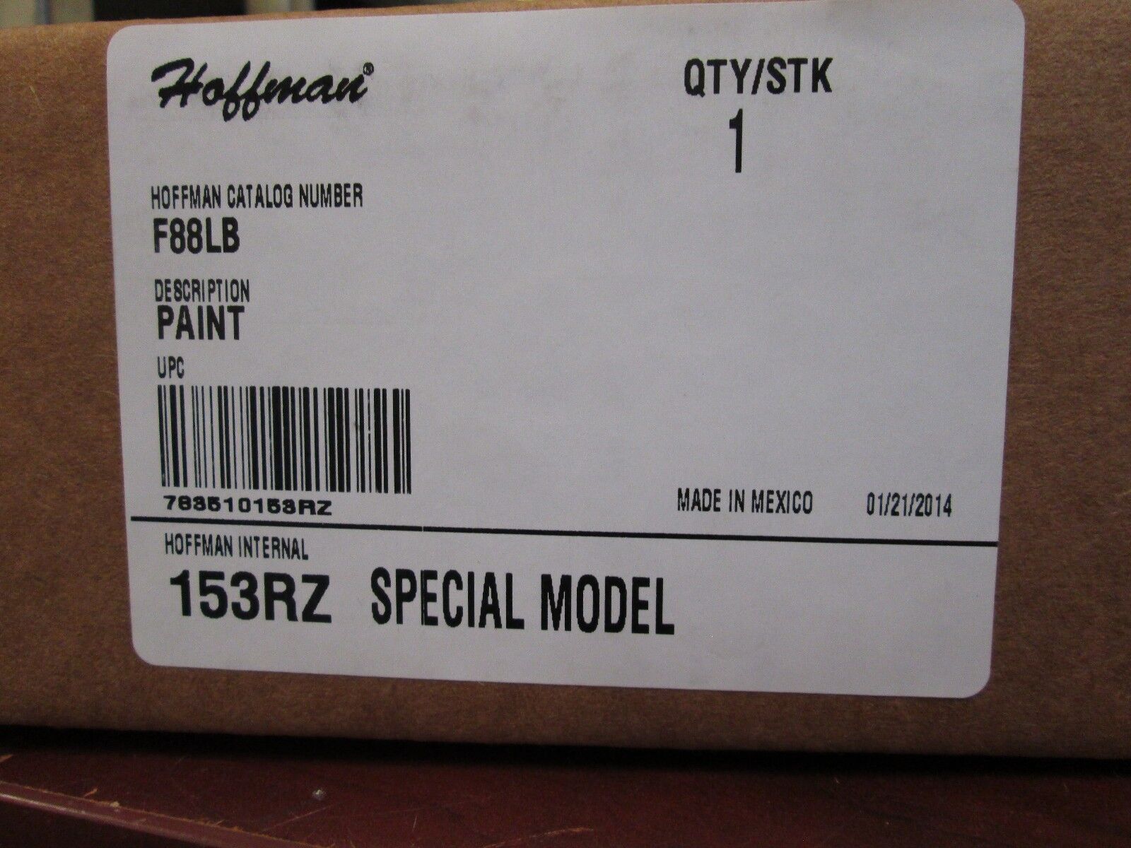 Hoffman Wireway Box Connector F88LB Size: 8x8" New Surplus