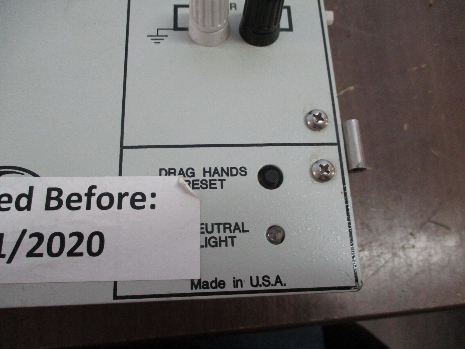 GE GE-2011 Voltage Regulator Control GE-2011C-6SL S/W: D-0146V08.10.07 Used