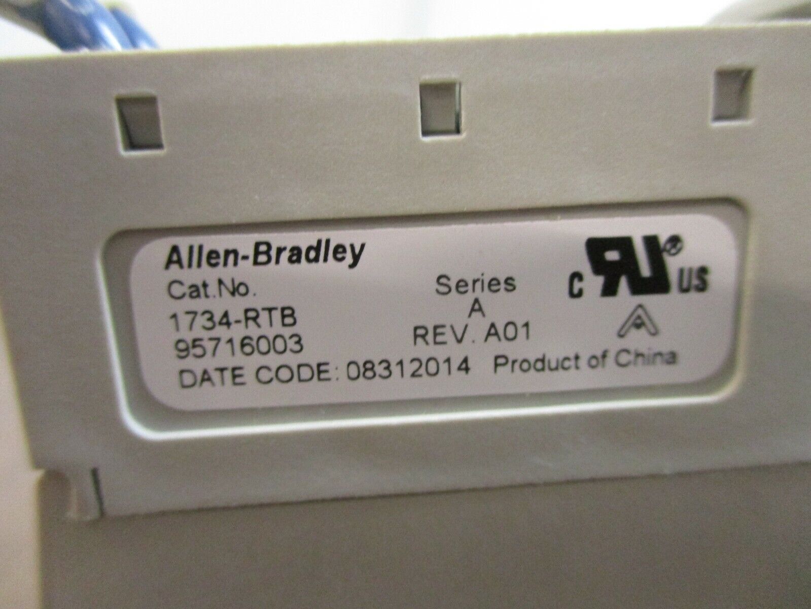 Allen-Bradley Mounting Base w/ Terminal Block 1734-MB / 1734-RTB *Lot of 2* Used
