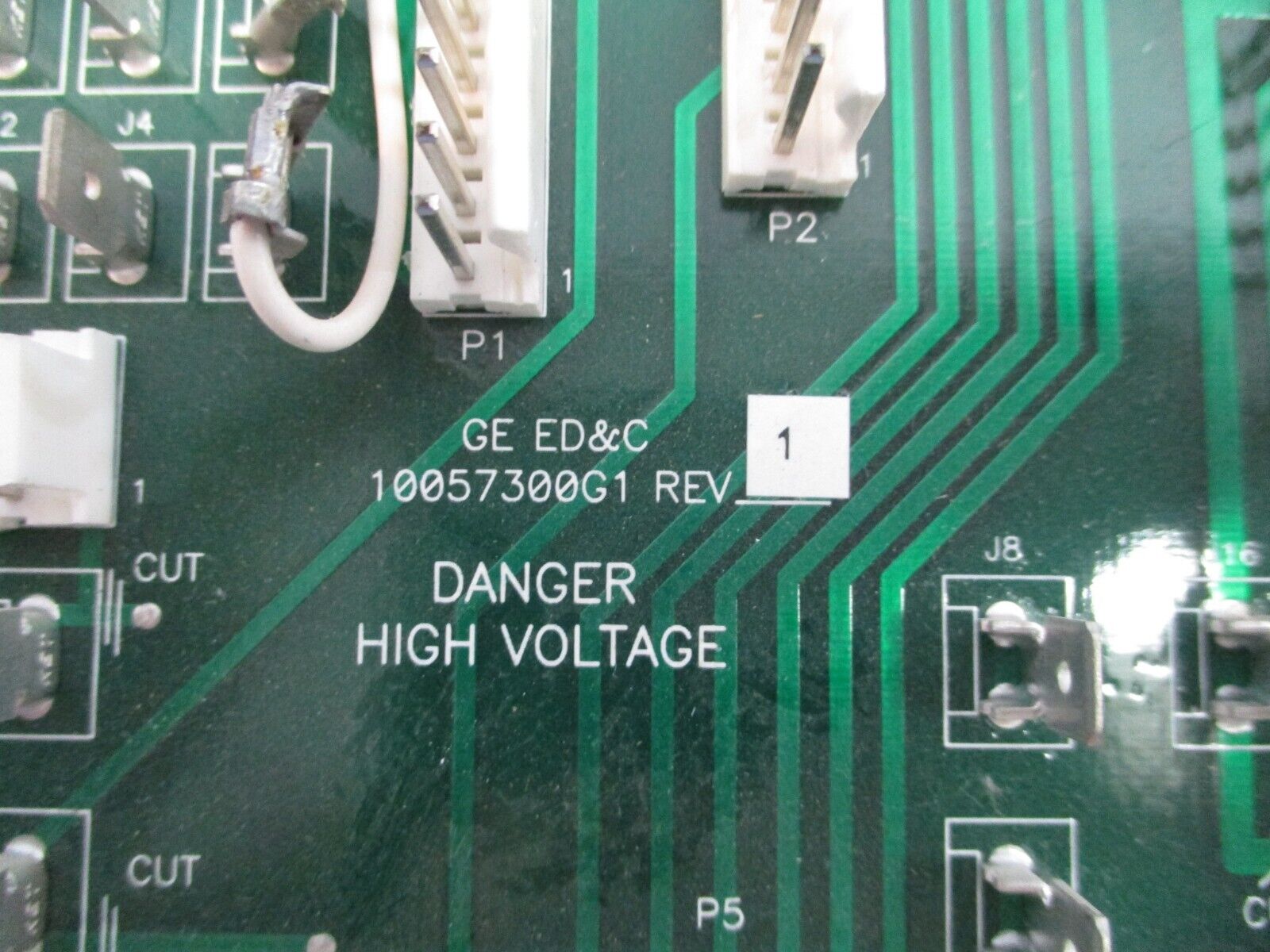 GE ED&C Interface Card 10057300G1 Rev. 1 Used