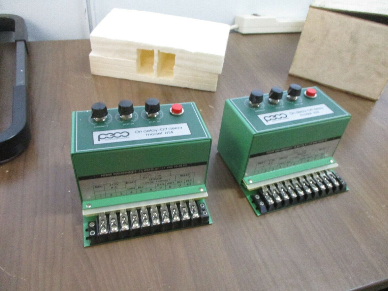 Peco HM ON/OFF Delay Module C2920 120V *Box of 2* New Surplus