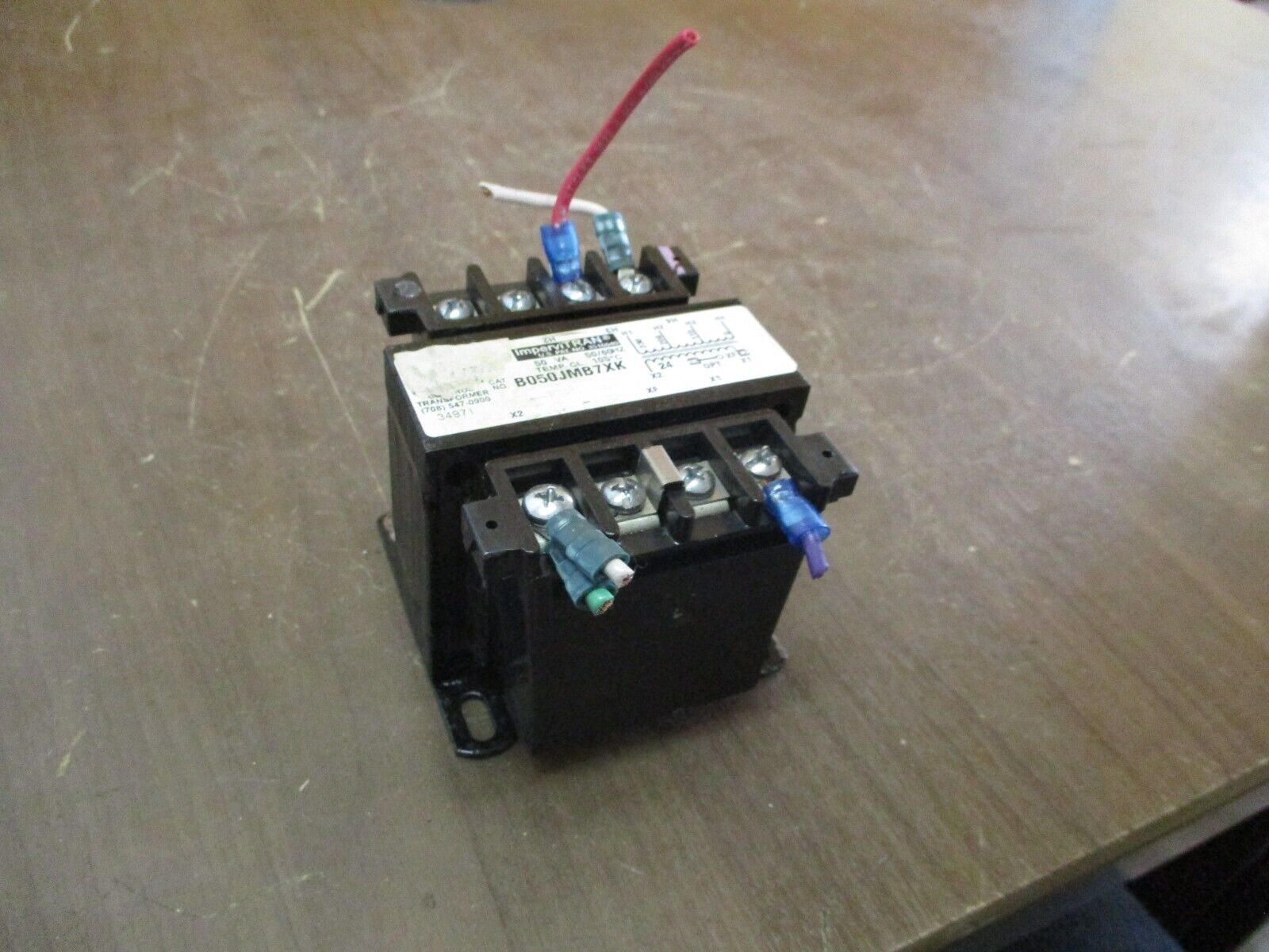 Micron ImperviTRAN Control Transformer B050JMB7XK 50VA Pri: 115/208/230V 50/60Hz
