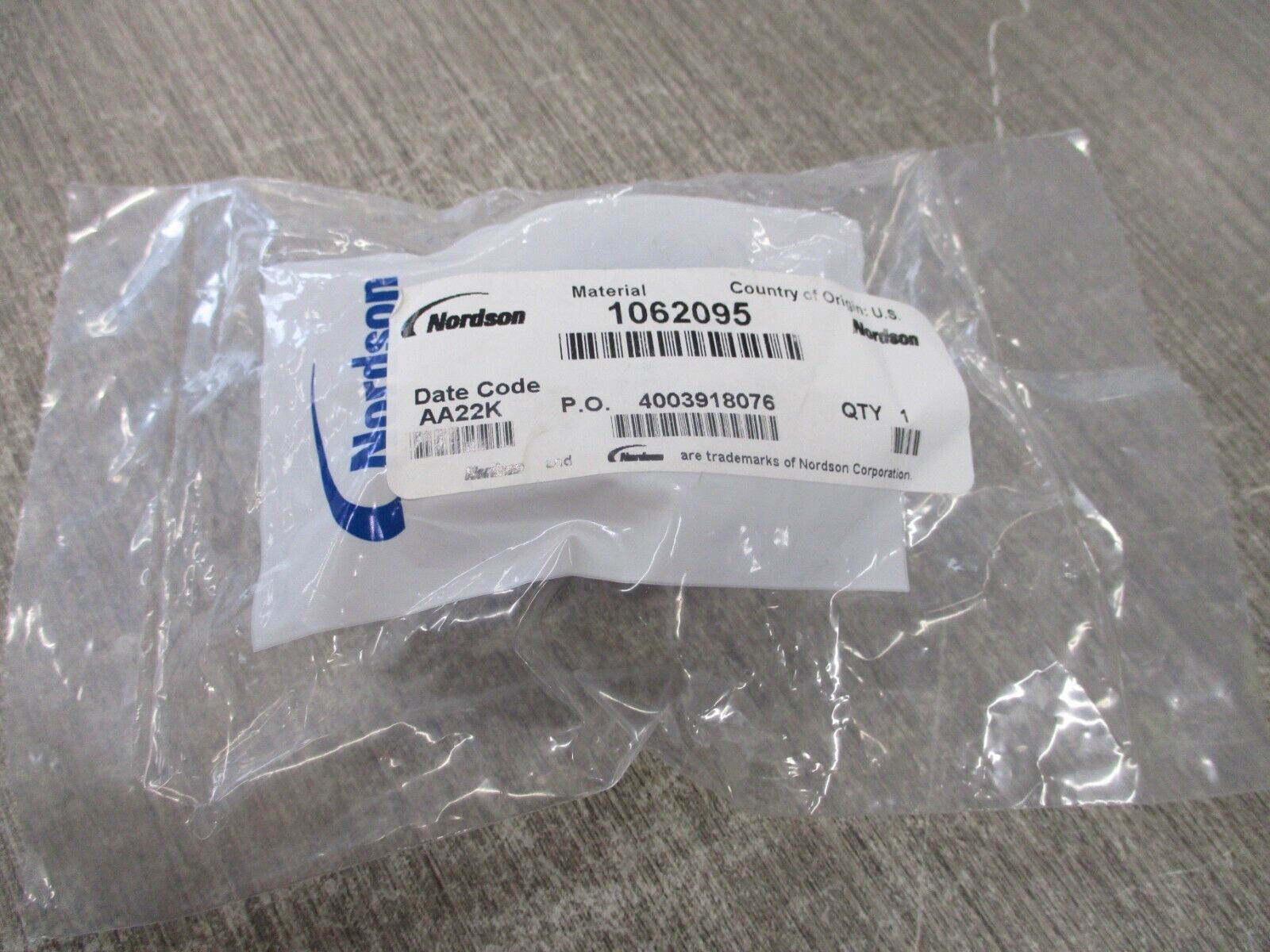 Nordson Reduced Cavity Ball & Seat Kit 1062095 New Surplus
