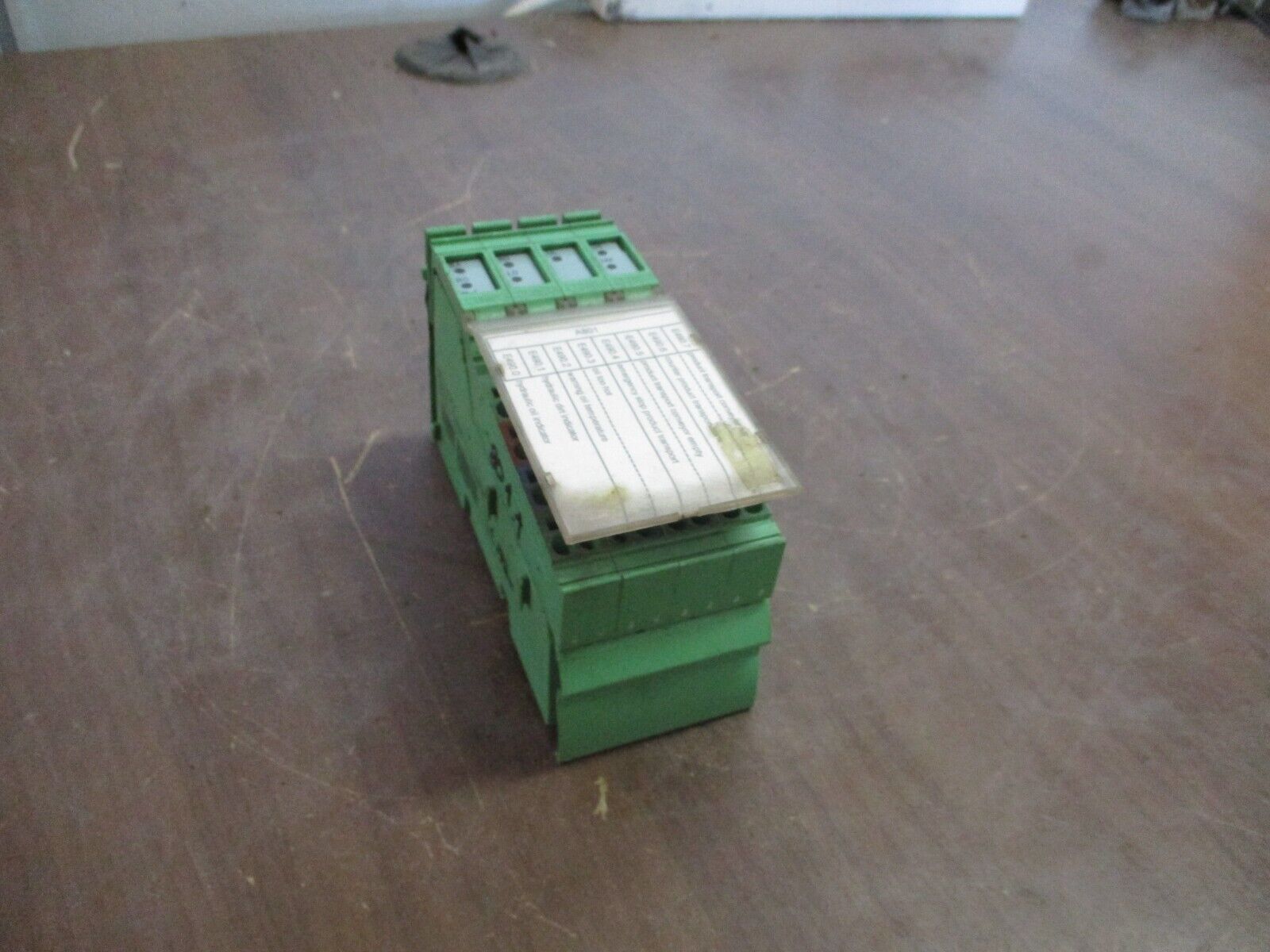 Phoenix Contact IBIL24DO8 Interbus Coupler 2726269 HW: 01 w/ Terminal Cover Used