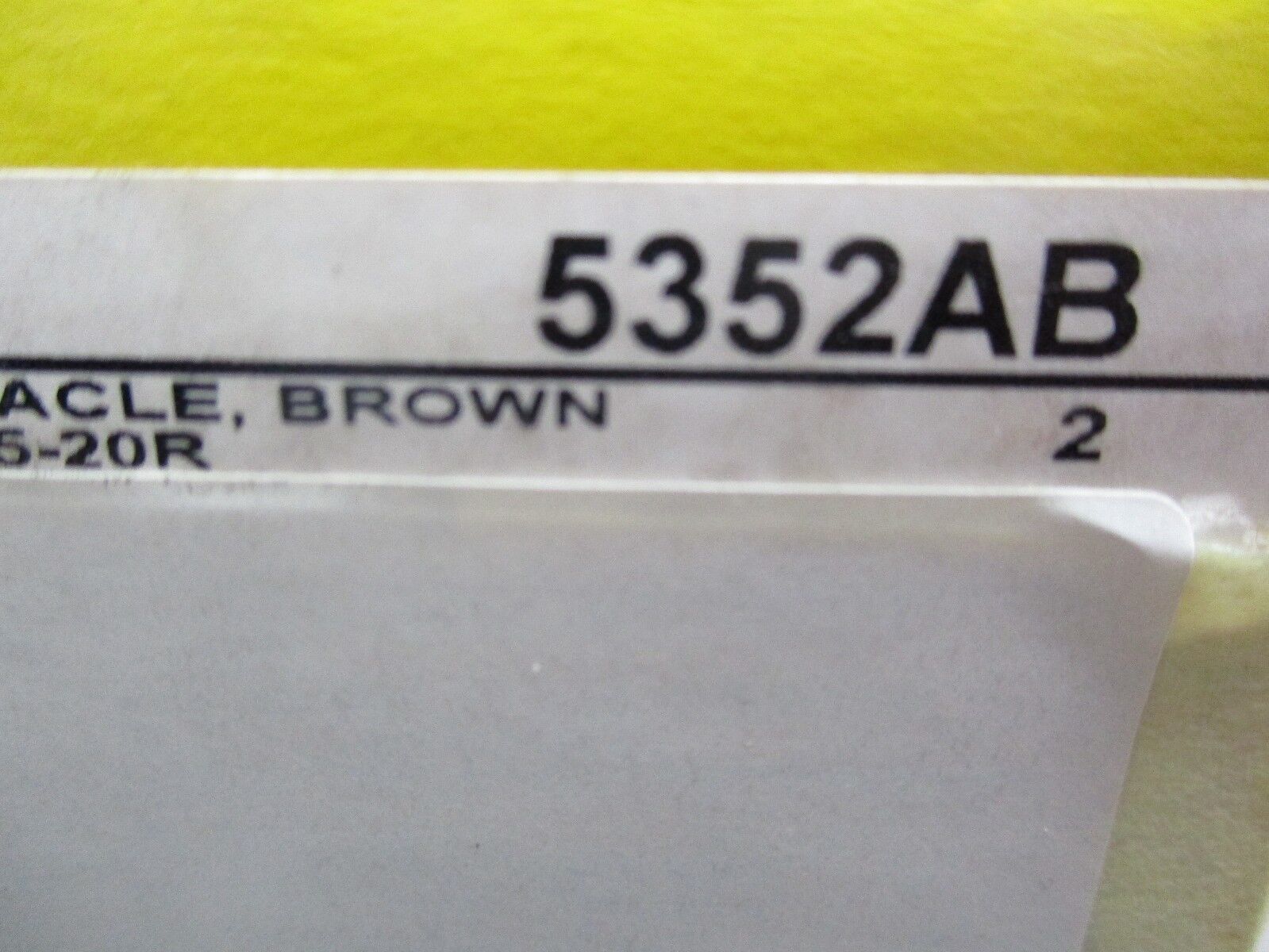 Cooper Receptacle,CR20B, 20A 125V, Used