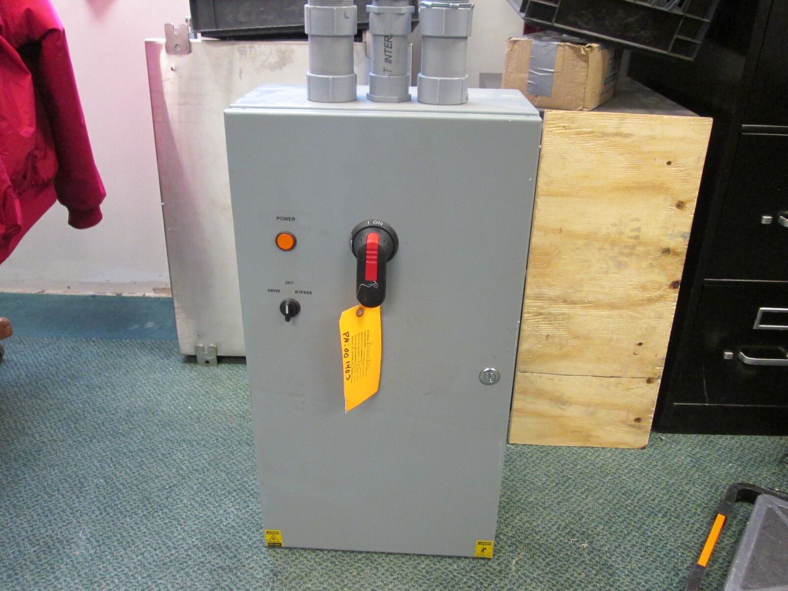 Schwab-Vollhaber Lubratt 150A Bypass 15-40HP2OUB2FD 230V 150A 3PH 60HZ Used