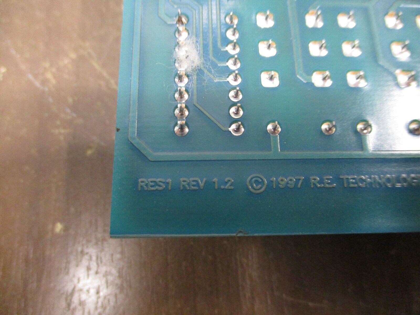 R.E. Technologies Control Board RES-1 Rev. 1.2 Used