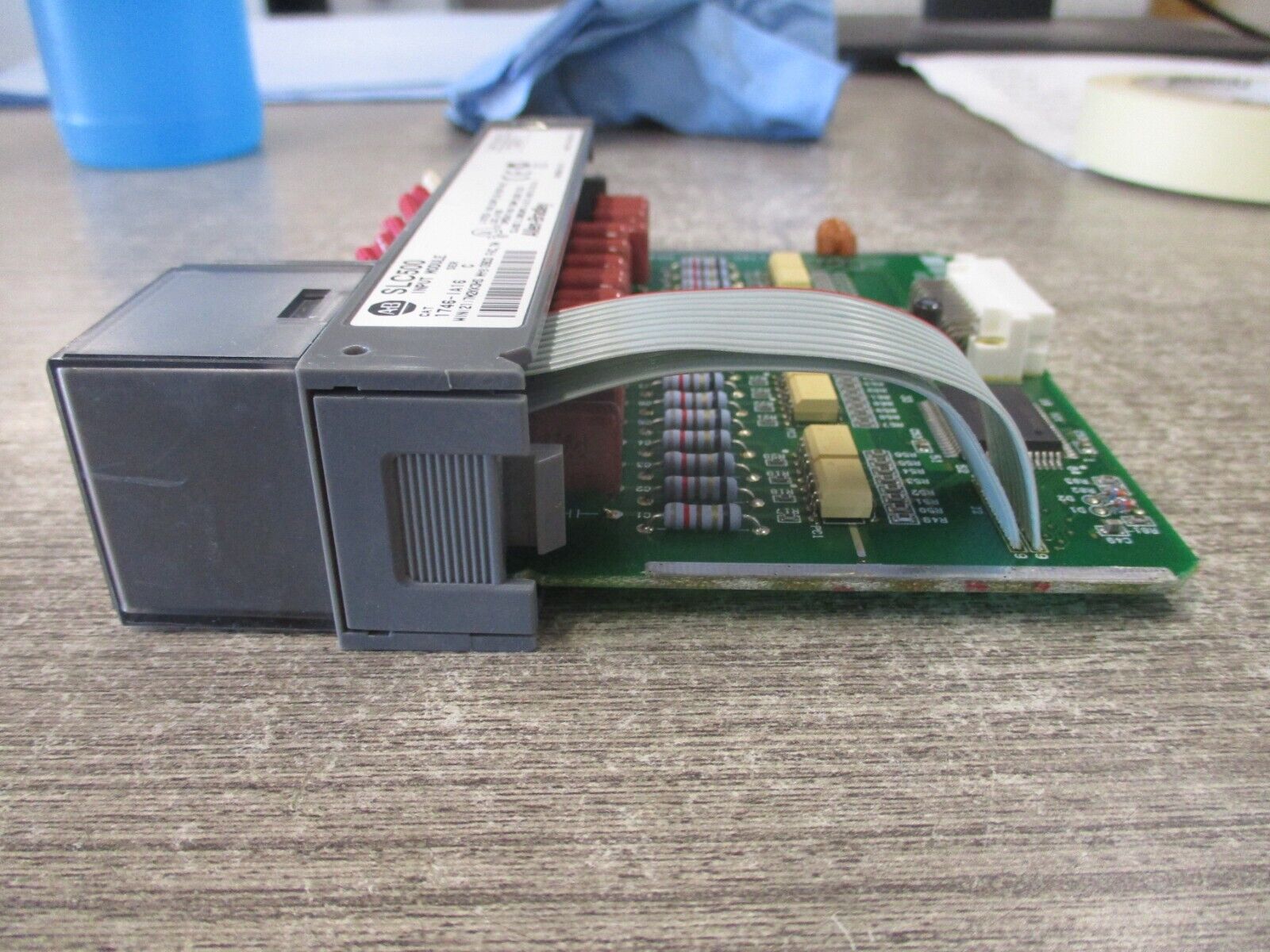 Allen-Bradley SLC500 Input Module 1746-IA16 85-132VAC 50/60Hz Ser. C Used