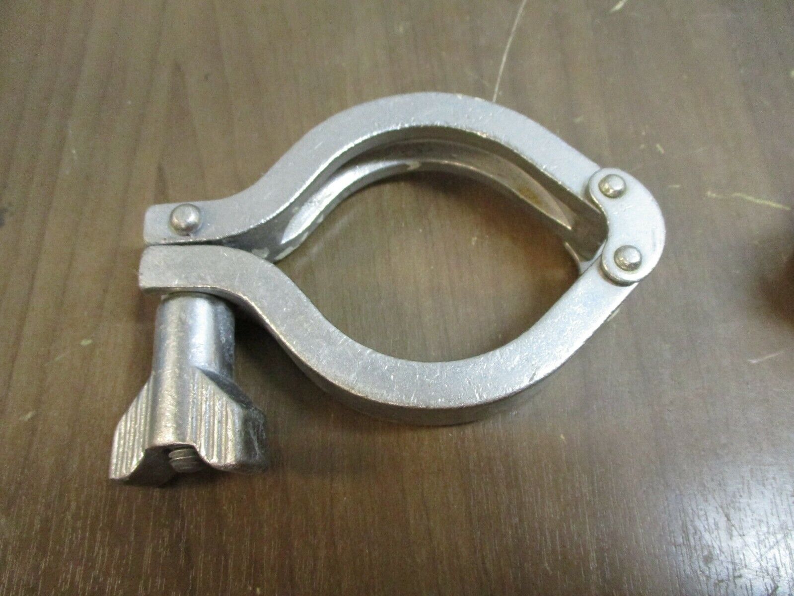 Misc. Brand Stainless Steel Sanitary Clamp Size: 2" *Lot of 2* Used