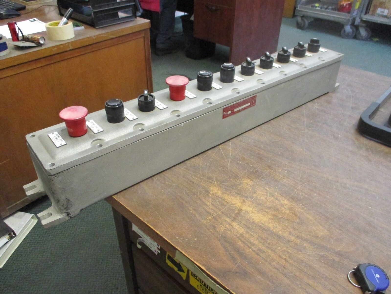 Adalet Explosion Proof Control Enclosure XIFC 033003 N4 Type 4 11-Position Used
