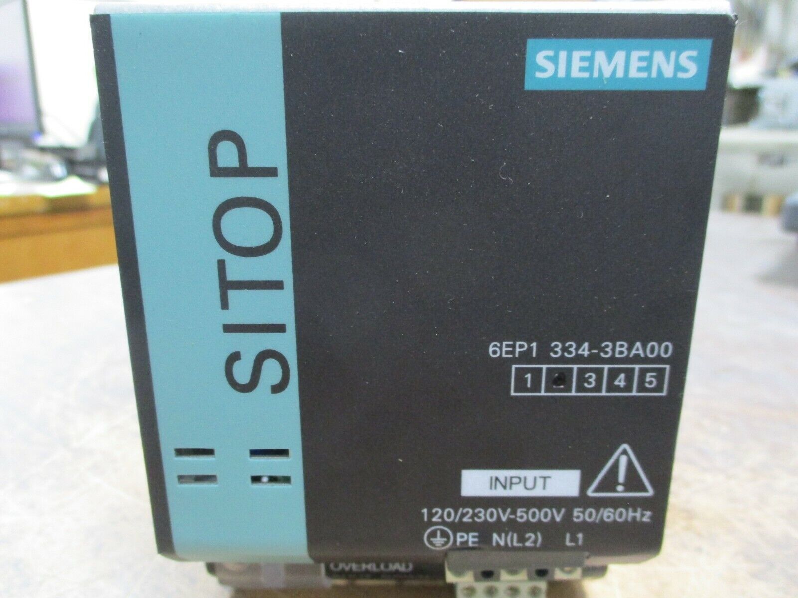 Siemens SITOP Modular Power Supply 6EP1334-3BA00 Output: 24VDC, 10A Used