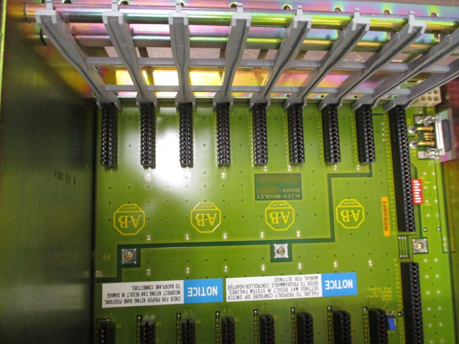 Allen-Bradley I/O Chassis 1771-A2B 8-Slot Used