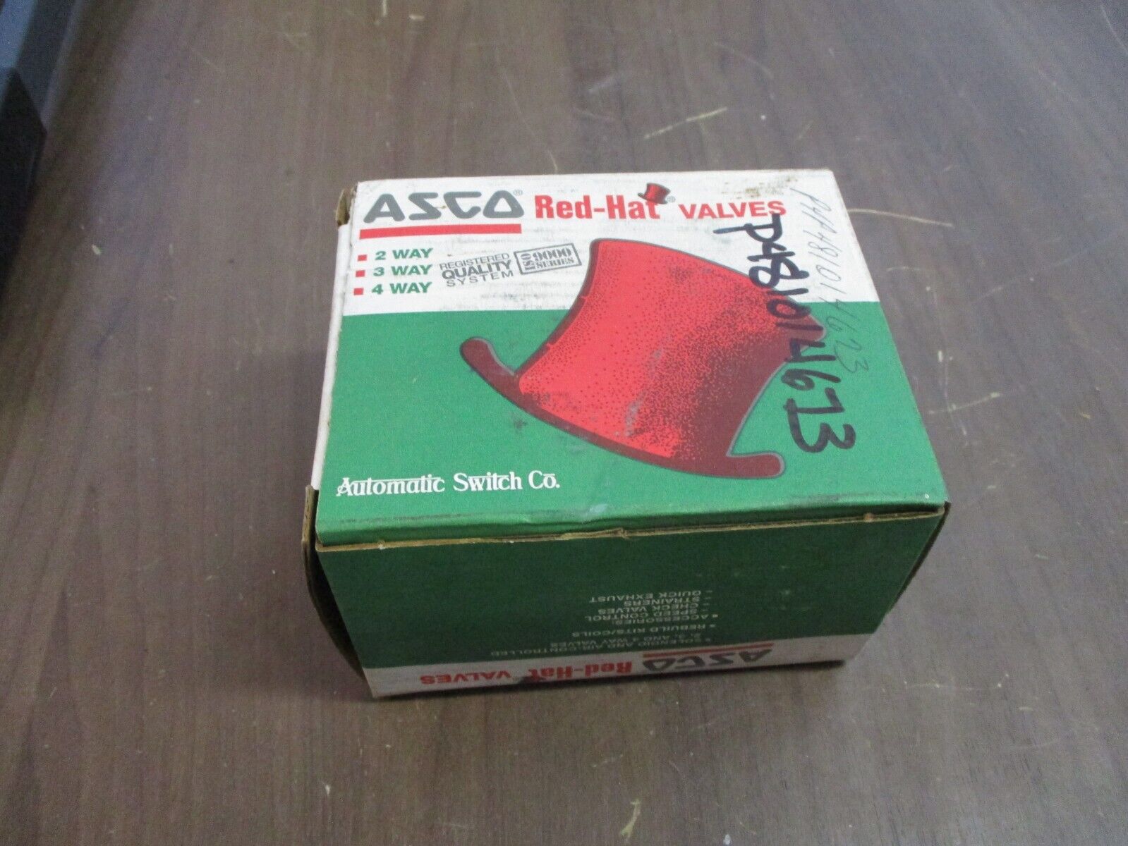 Asco Red-Hat Solenoid Valve EF8320G182 110/120V 50/60Hz New Surplus