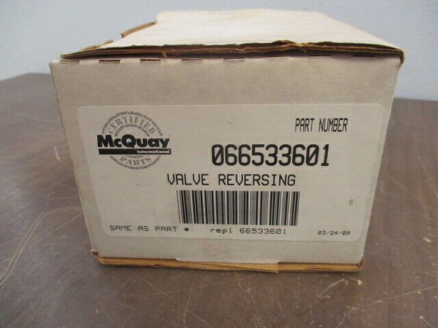 McQuay Reversing Valve 066533601 New Surplus