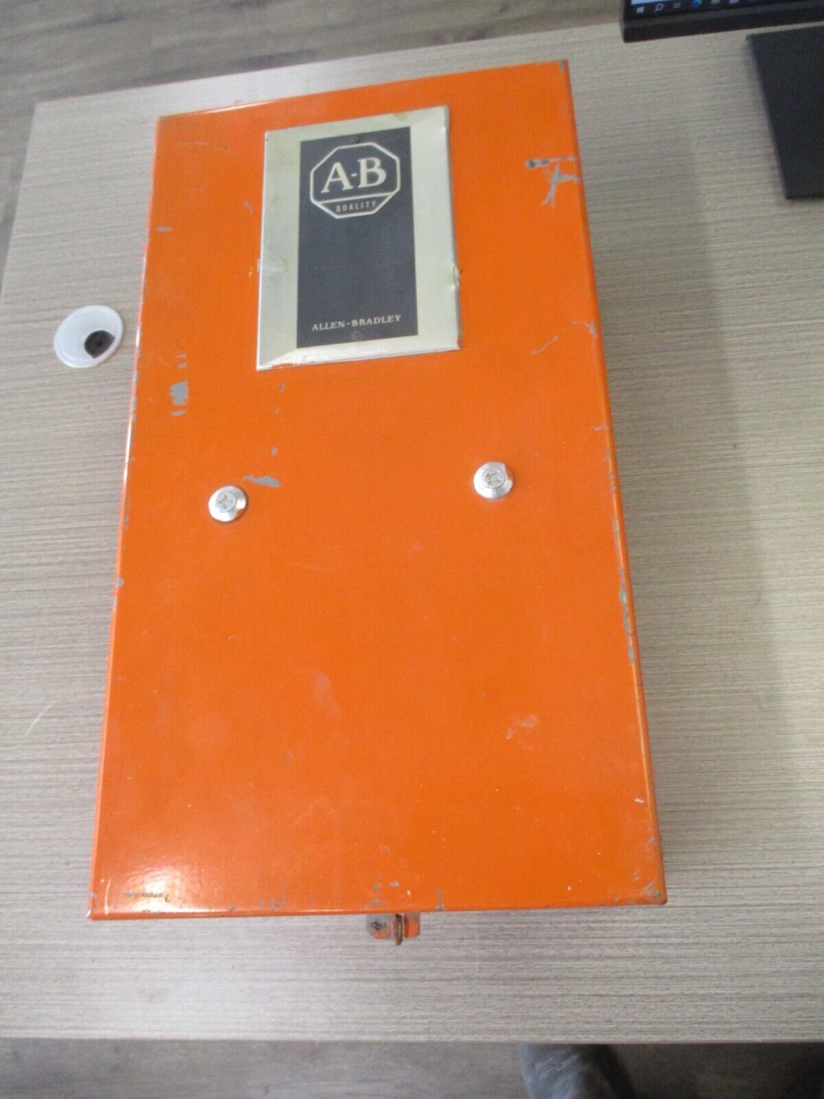 Allen-Bradelly Enclosed Size 4 Starter 709-EAA Ser. K 120V Coil Used.