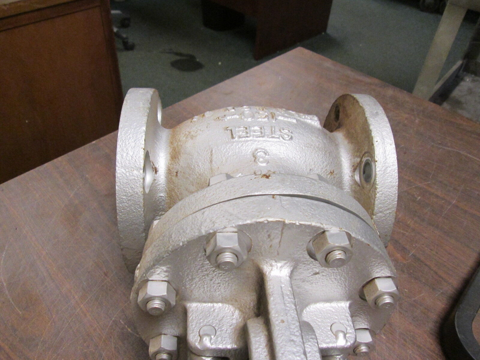 Kitz Globe Valve 150SCJS Size 3 Body:WCB Stem:CR13 Disc:CR13 Seat:HF Used