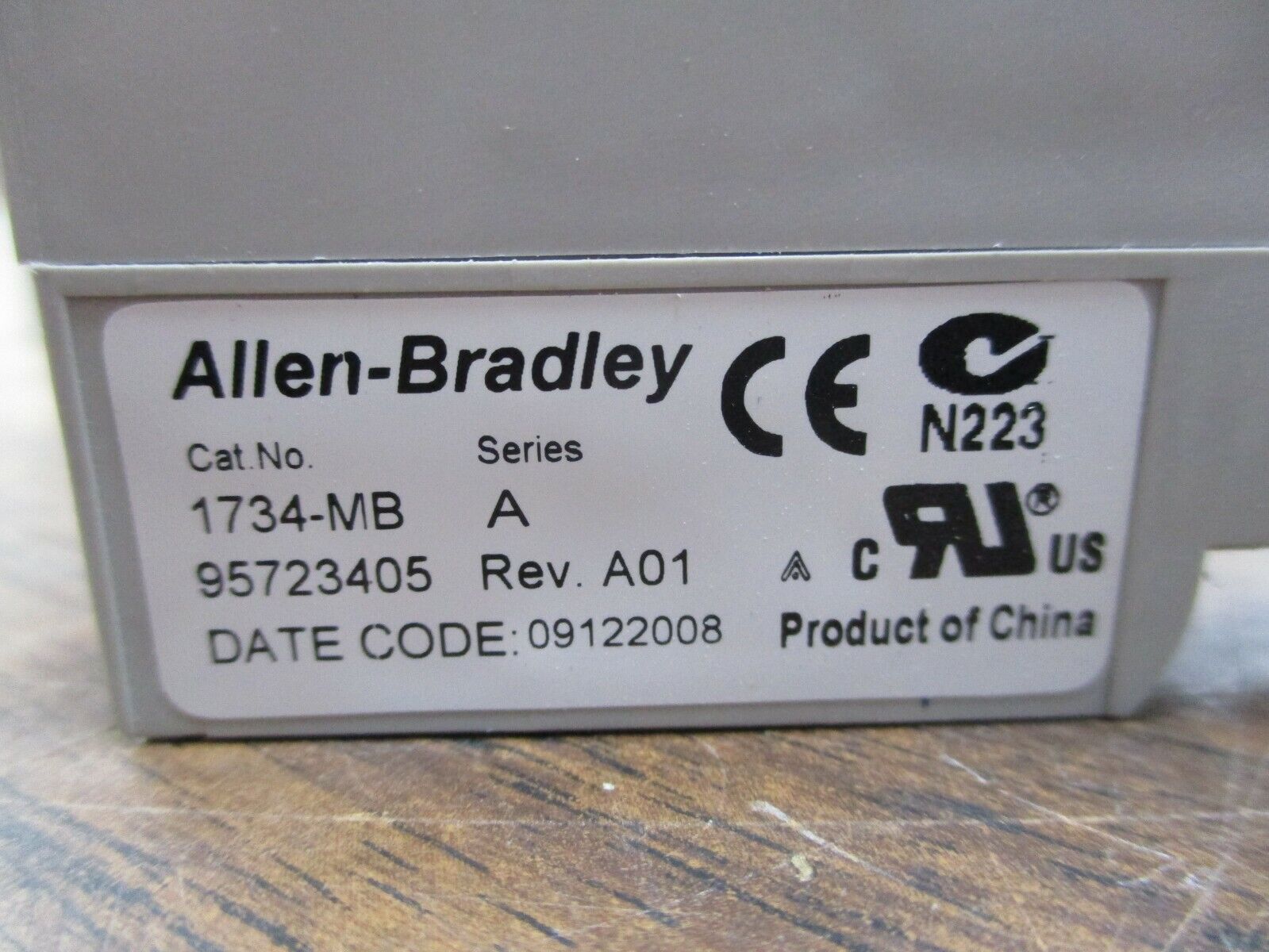 Allen-Bradley Mounting Base w/ Terminal Block 1734-MB/1734-RTBS *Lot of 2* Used