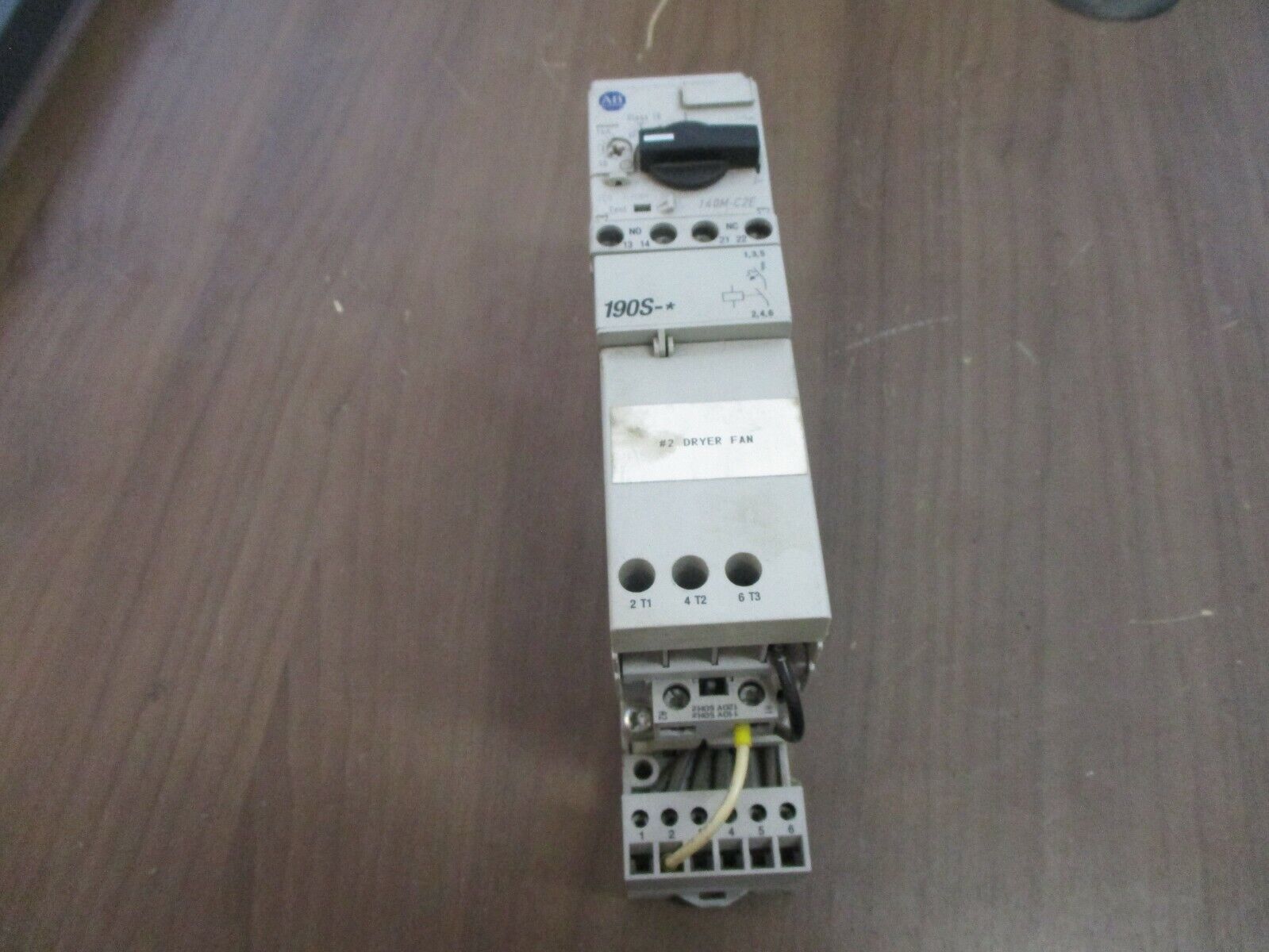 Allen-Bradley Combination Starter 190S-DND2-CC16C Ser. B 120V Coil Trip: 10-16A