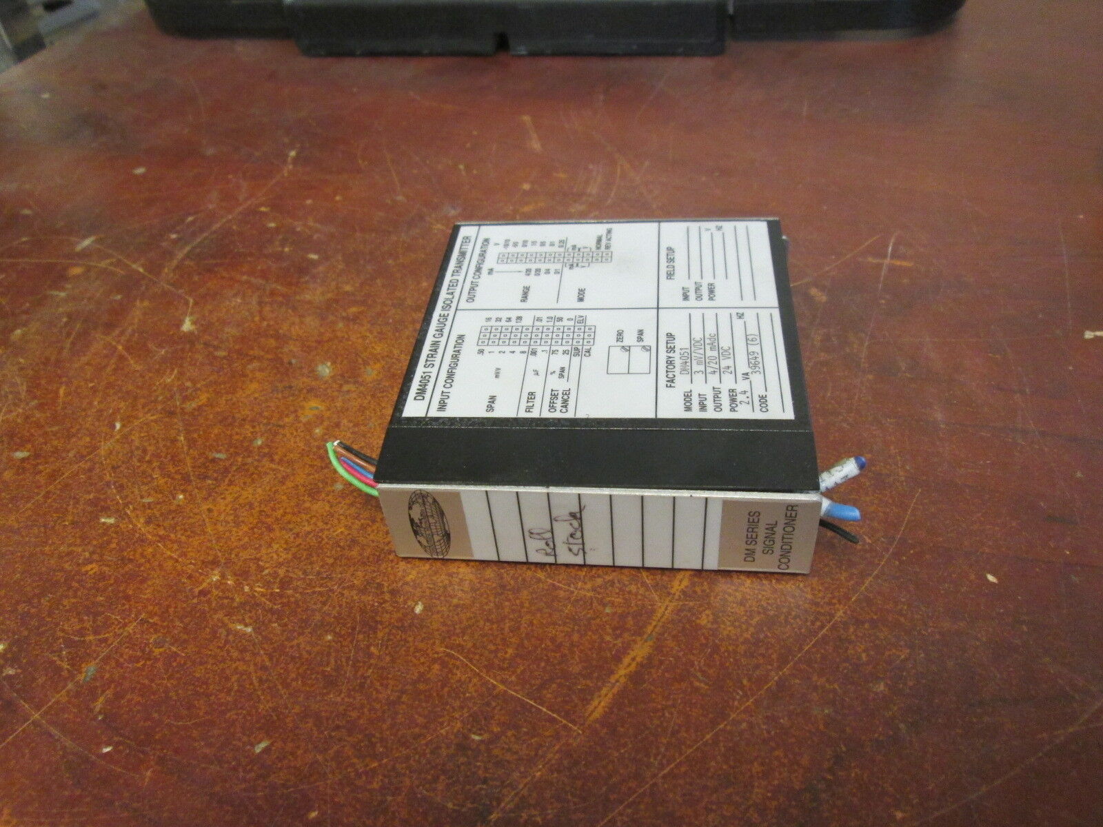 Wilkerson Strain Gauge Isolated Transmitter DM4051 Input:3mV/VDC Output:4/20mADC