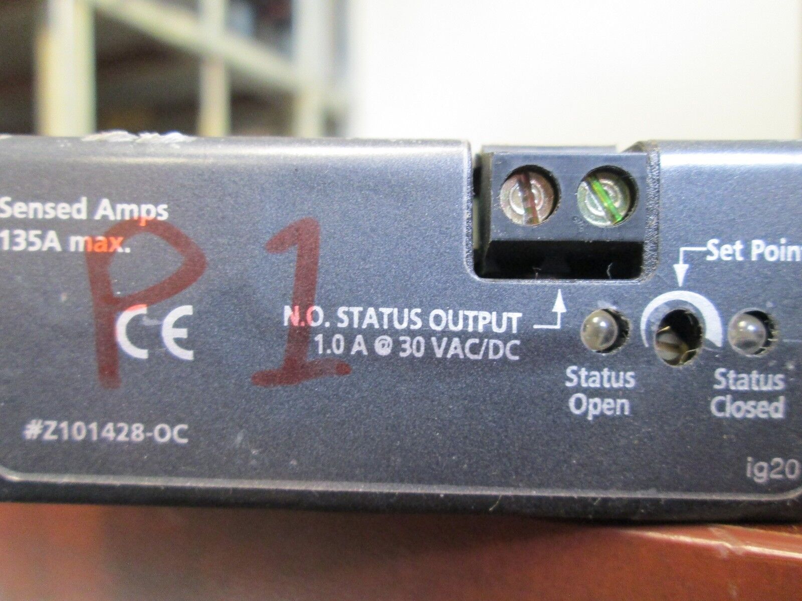 Hawkeye Current Sensor Model 708 135A 600V Used