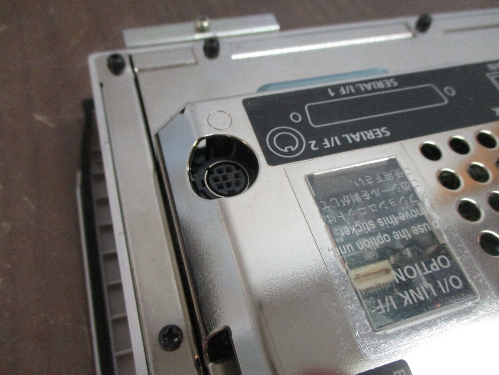 IDEC Micro/I Operator Interface Panel HG3F-FT22TF-W 24VDC 25W *Broken Corner*