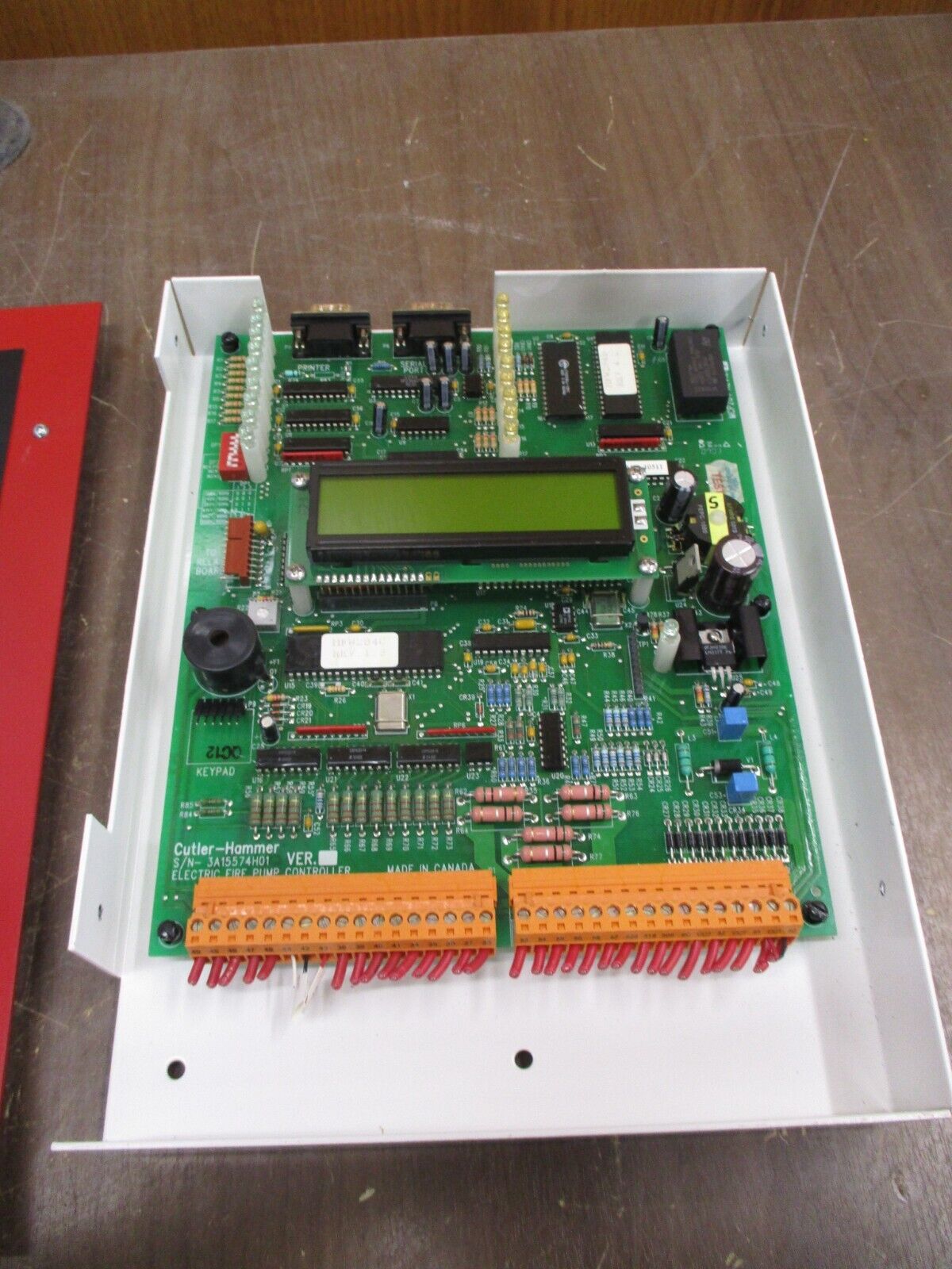 Eaton LMR Fire Pump Controller 4A55040H01 Used