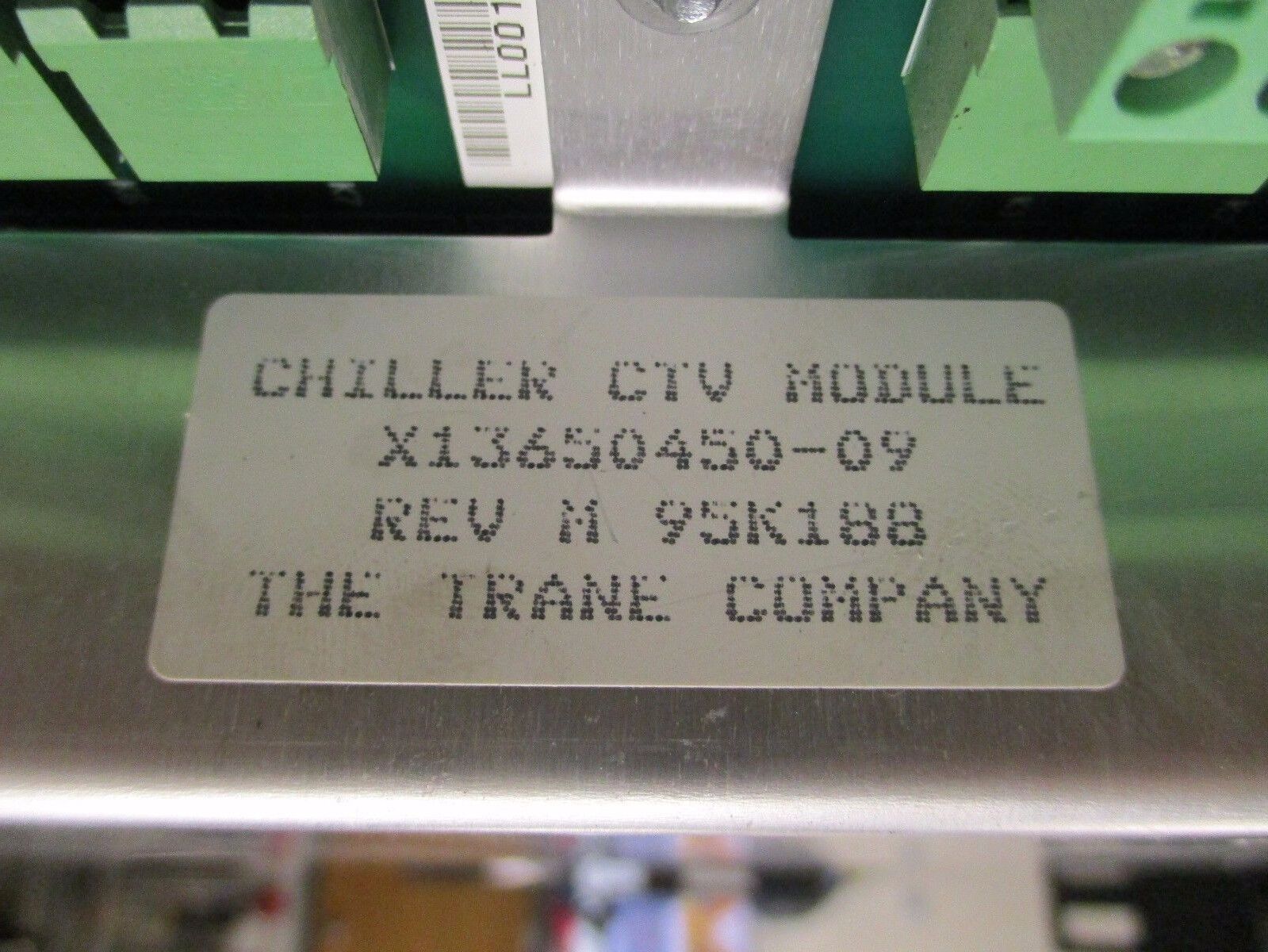 Trane Chiller CTV Module X13650450-09 Rev M Used