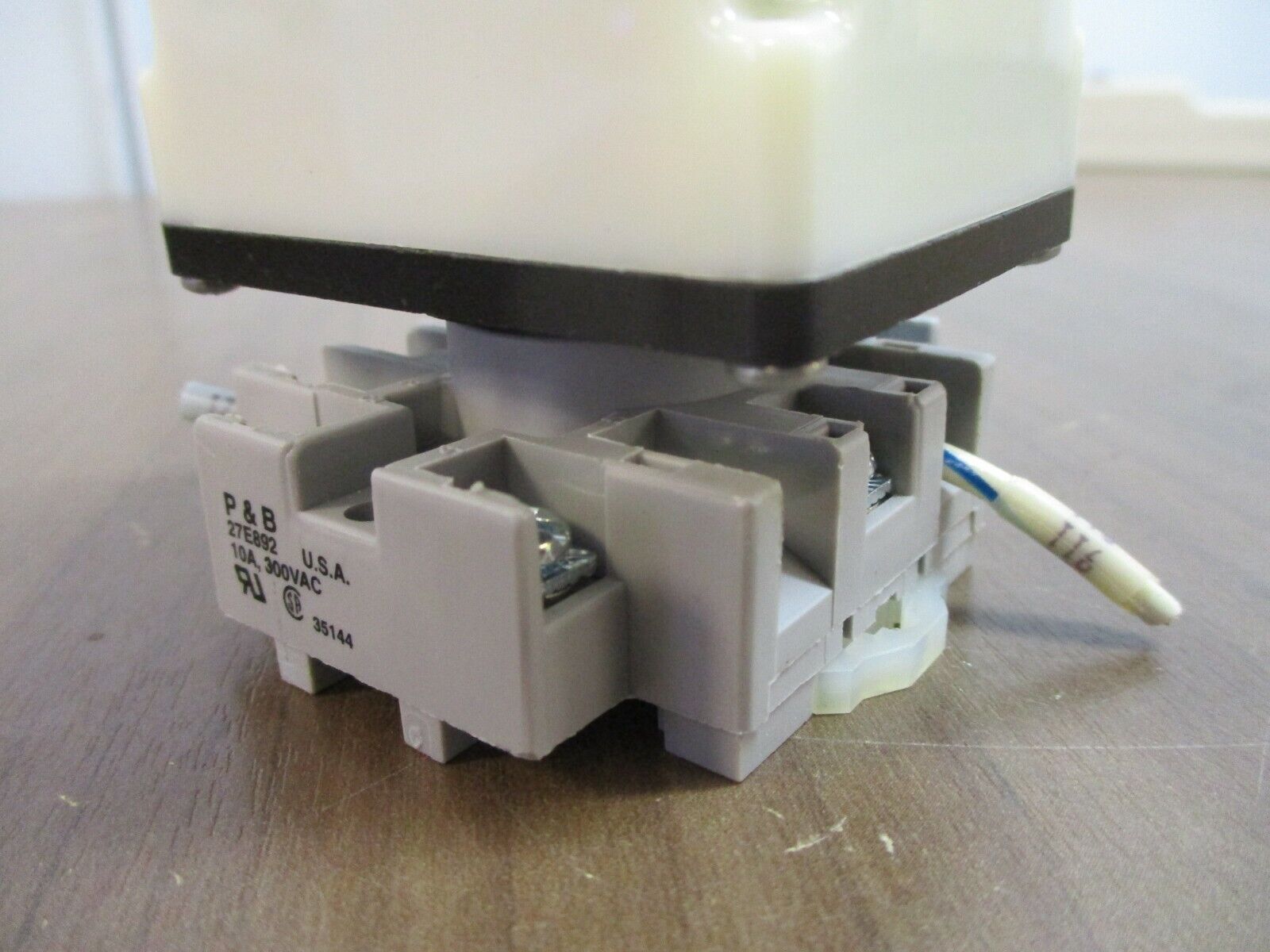 Patter & Brumfield Time Delay Relay CB-1038D-38 Range: 0.1 to 10 sec Used