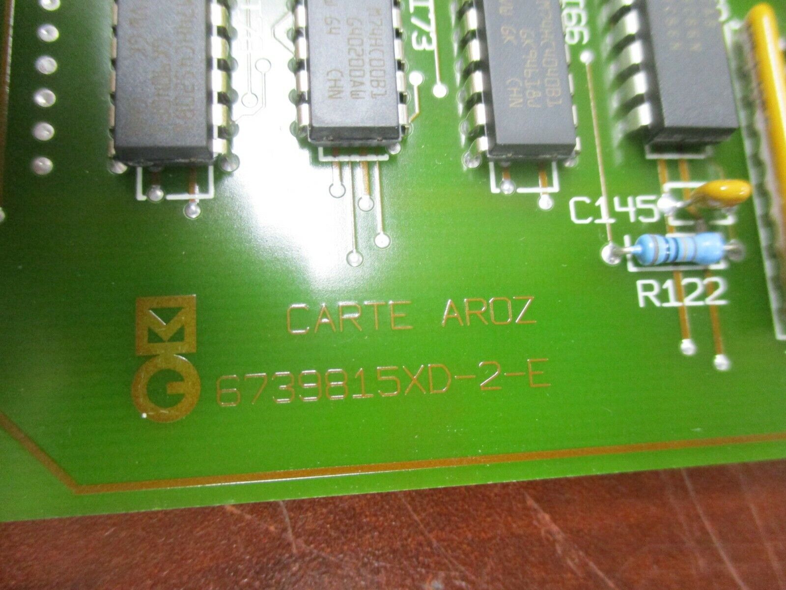 Merlin Gerin AROZUS / AROZG PCB 69-131740-77 Rev. X2 Used