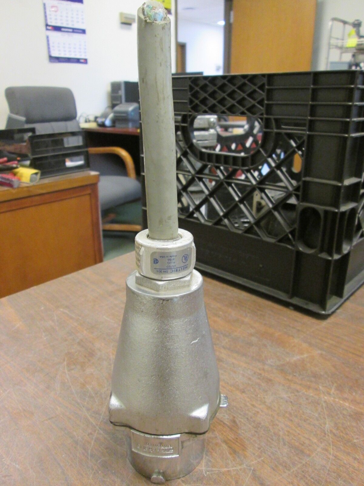 Meltric Receptacle DN 30A 600V 30A 5W Used