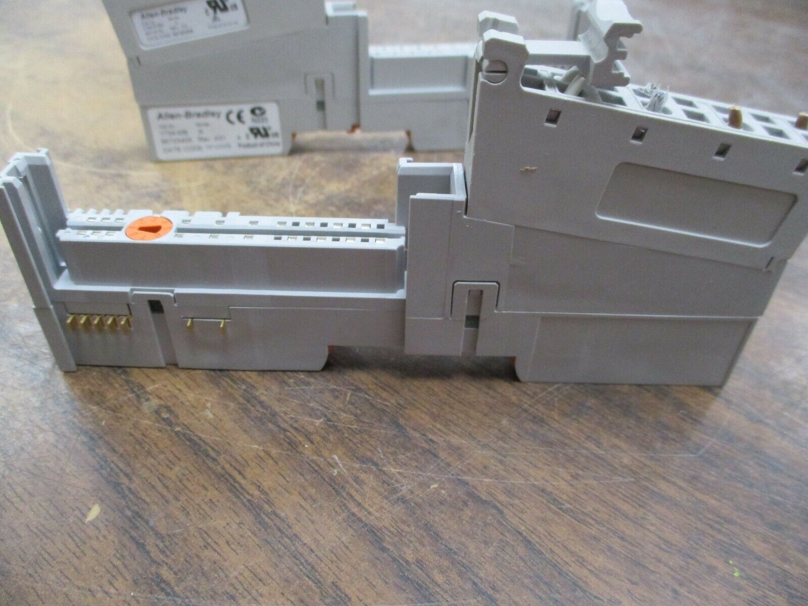 Allen-Bradley Mounting Base w/ Terminal Block 1734-MB/1734-RTBS *Lot of 2* Used