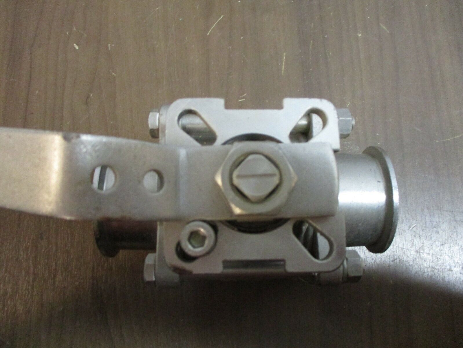 QSM Stainless Steel Ball Valve Size: 2" 1000 WOG *Bent Handle* Used