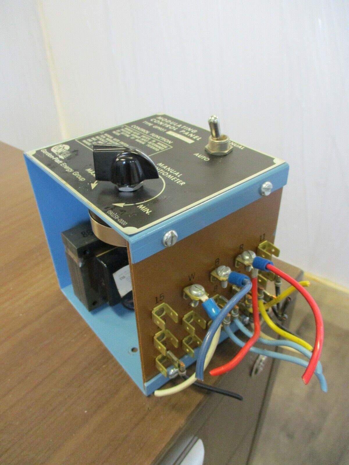 Gordon-Piatt Modulating Control Panel GP931 A-7 Used