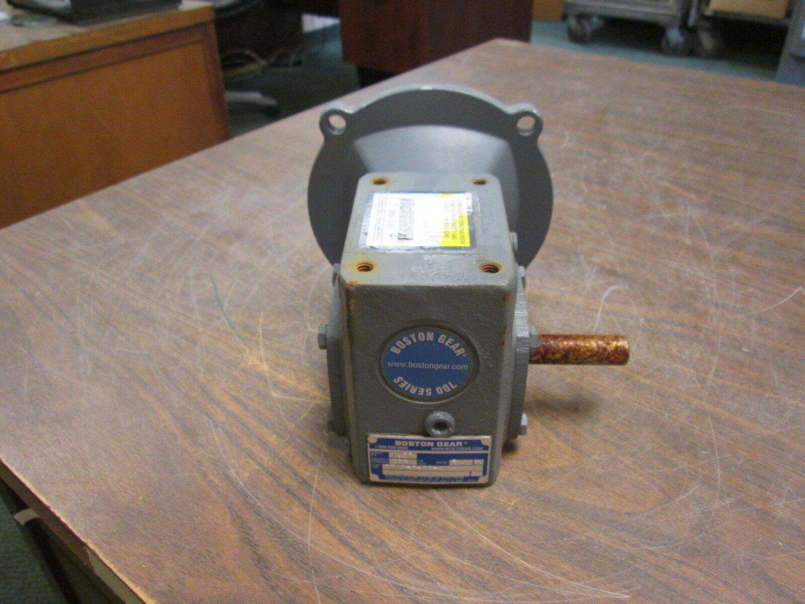 Boston Gear Reducer F713-5-B5-G Ratio 5:1 1.39HP In 235 In/Lbs Torque Out Used