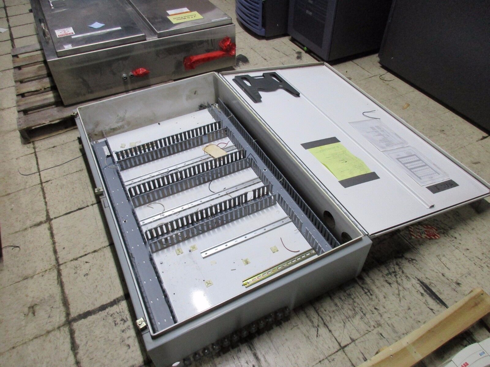 Hoffman Enclosure A-603610LP Type 12, 13 Size: 60 x 36 x 10" Used