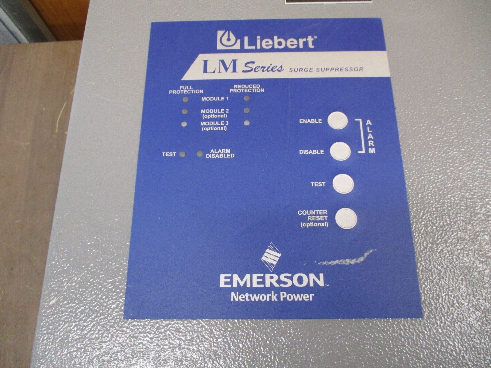 Liebert LM Series Surge Suppressor LM150277YANSE 277/480V 3Ph 4W+G 50/60Hz Used