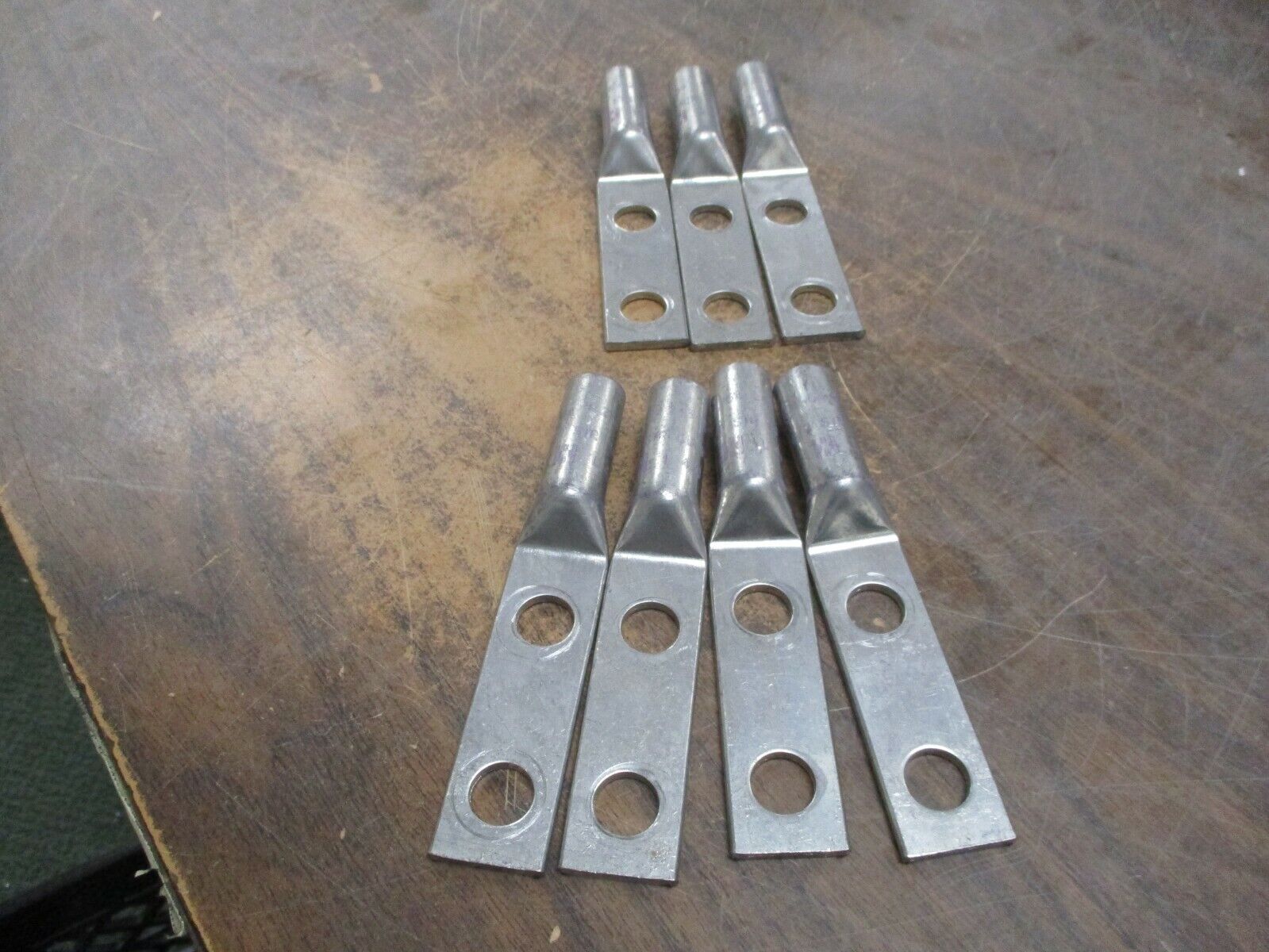 Misc. Brand Crimp Lug 54 243 15 4/0 STR 2-Hole *Lot of 7* New Surplus