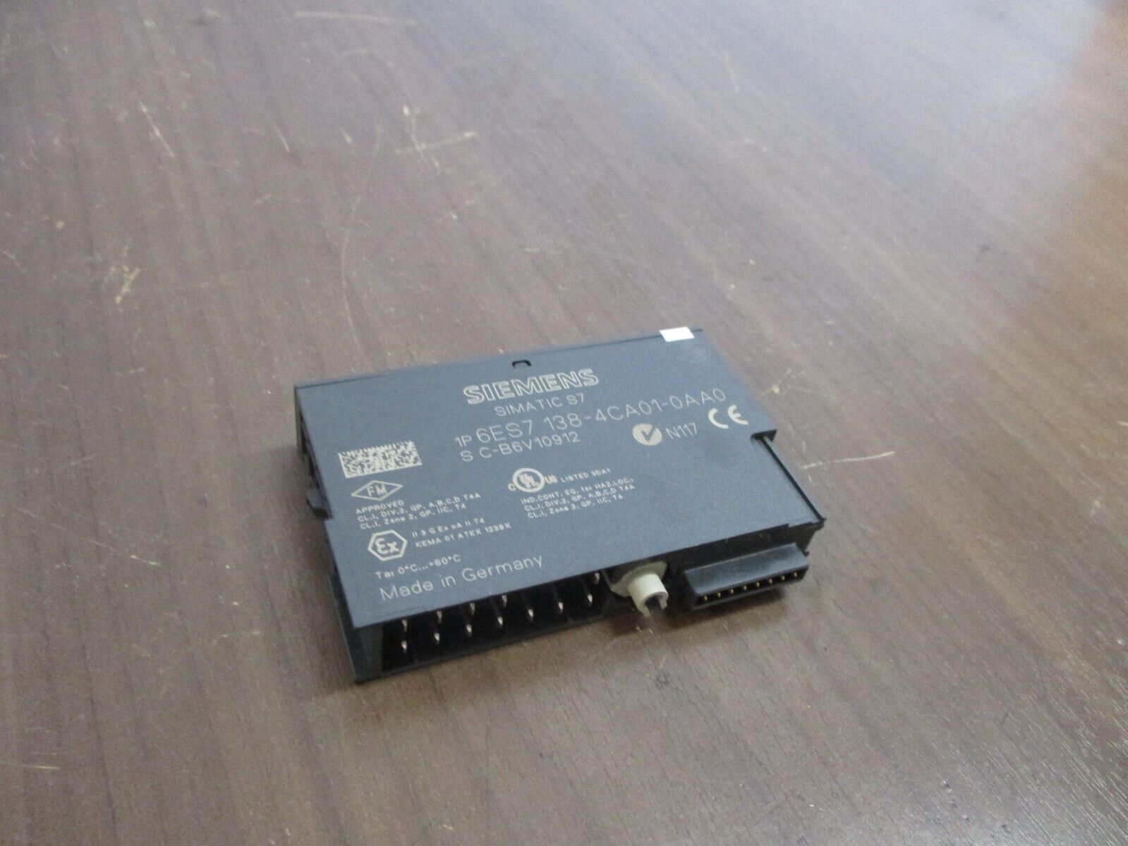 Siemens Simatic S7 Power Module 6ES7 138-4CA01-0AA0 *Broken Clip* Used