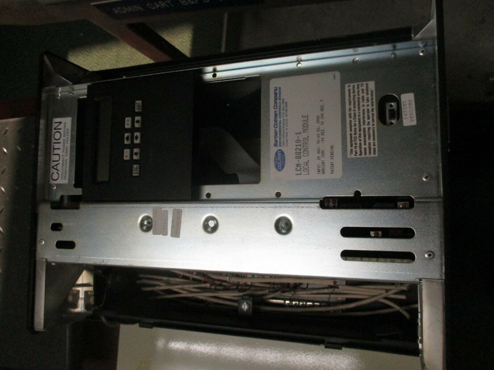 Barber-Colman Network 8000 Local Control Module LCM-88210-1 24V 50-60Hz Used