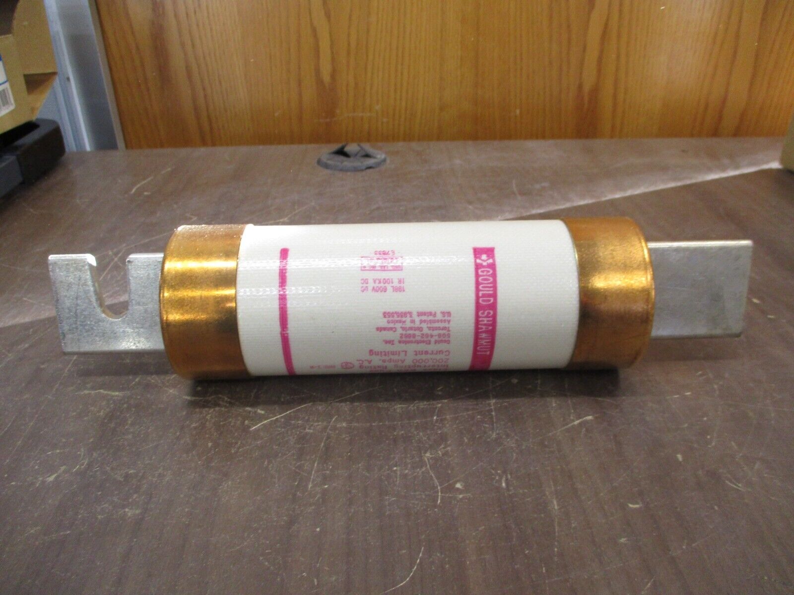 Tri-onic Fuse TRS500R 500A 600V New Surplus