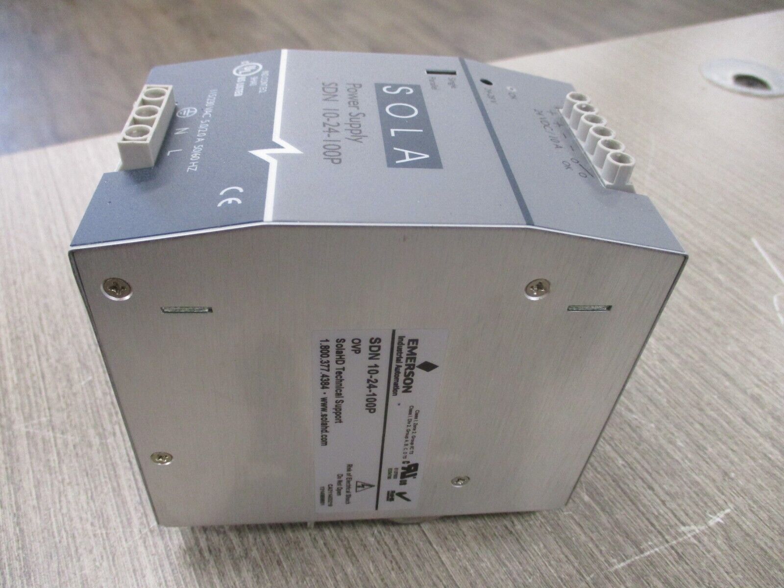 Sola Power Supply SDN 10-24-100P Used