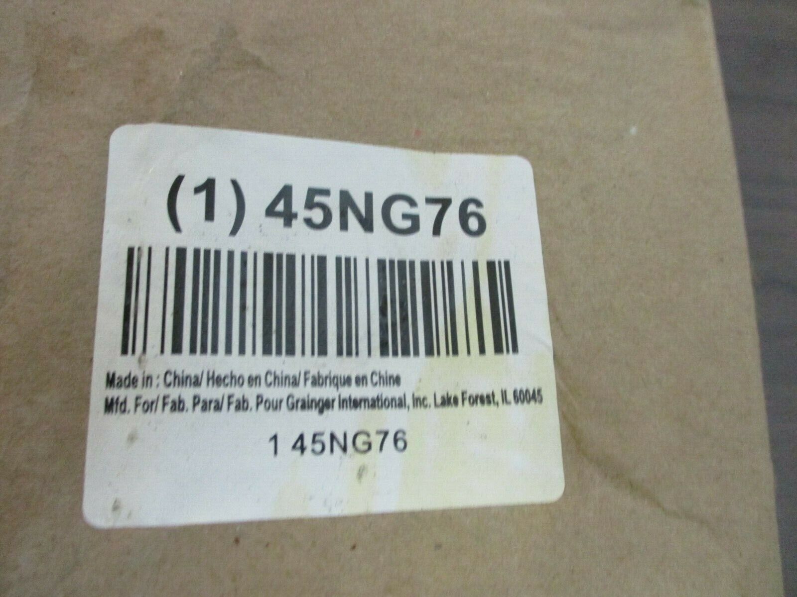 Grainger Coat Rack 45NG76 Wall Mount New Surplus