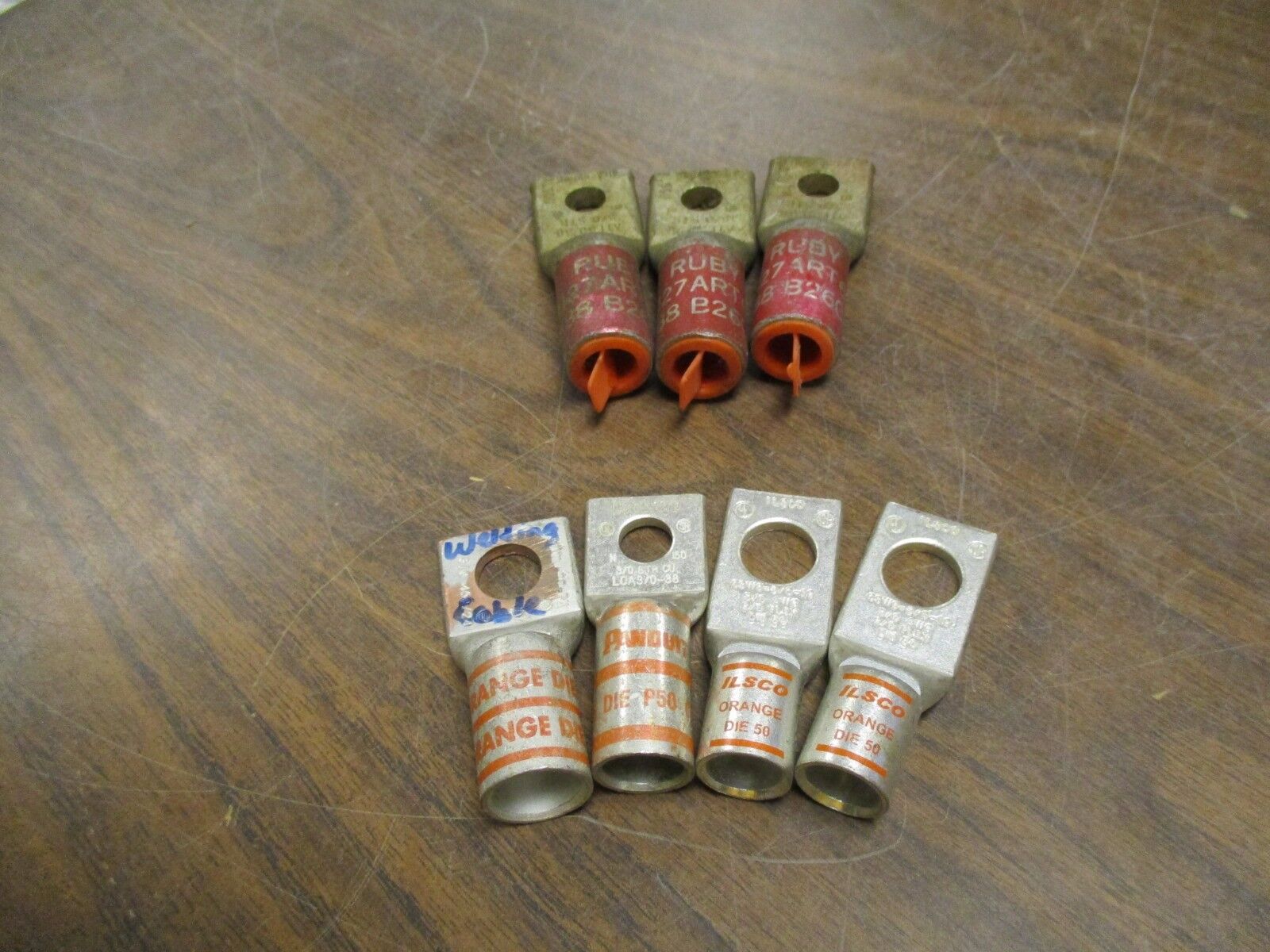 Misc Brands Crimp Lug 3/0 STR/AWG *Lot of 7* New Surplus