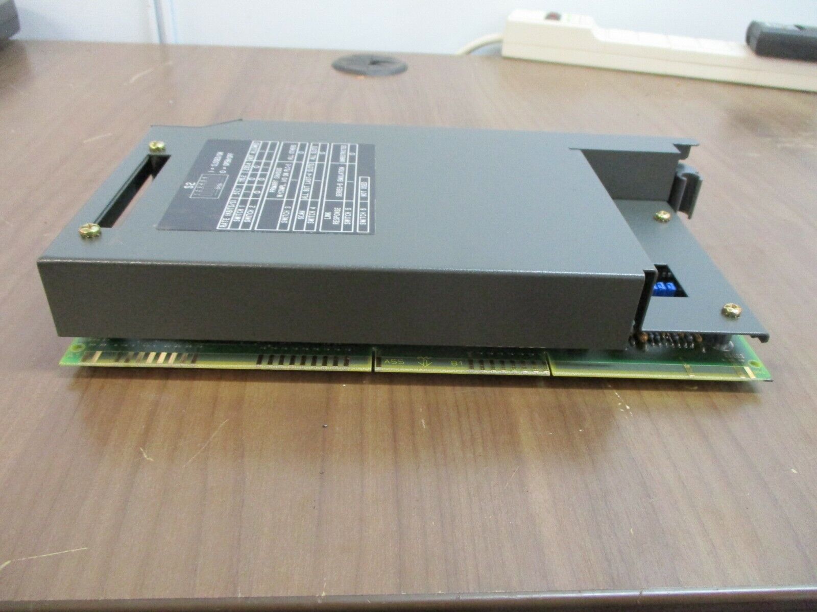Allen-Bradley Remote I/O Adapter Module 1771-ASB D Ser. D F/W Rev. H Used
